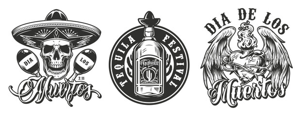 Obraz premium Dia de Los Muertos Tequila