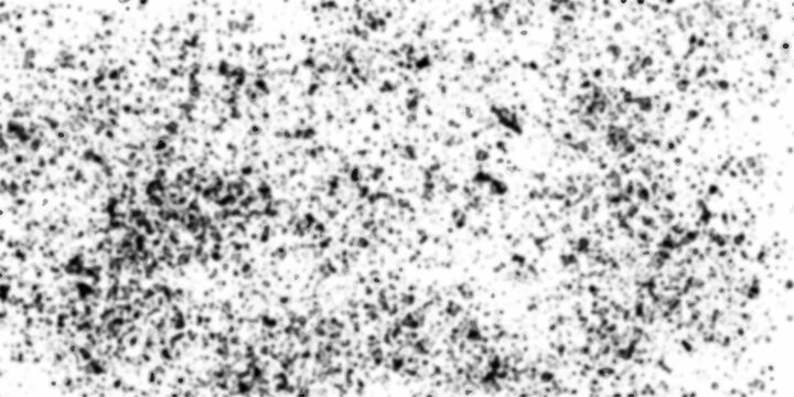Scratched Grunge Urban Background Texture Vector. A grainy texture with a weathered and worn appearance, perfect for rustic-inspired designs and overlays. Black Grainy Texture Isolated On White Backgr