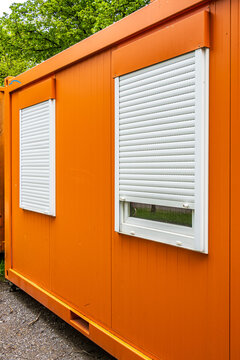 typical mobile office container