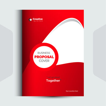 Corporate Business Proposal Cover Design Template