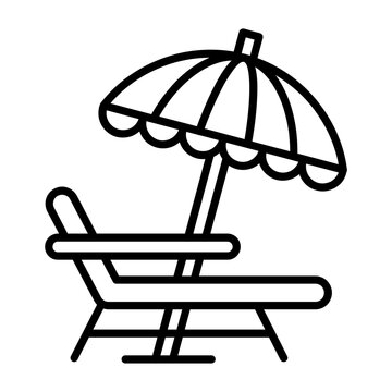 Beach Chair Icon
