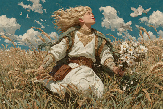 Jarilo &mdash; Slavic God of Spring, Life and Sunlit Fields