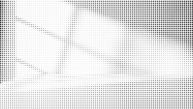 Subtle halftone dot pattern background in monochrome black and white with halftone, background