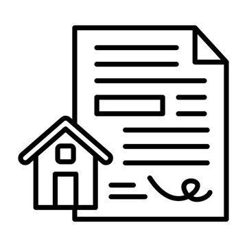 Rental Agreement Icon