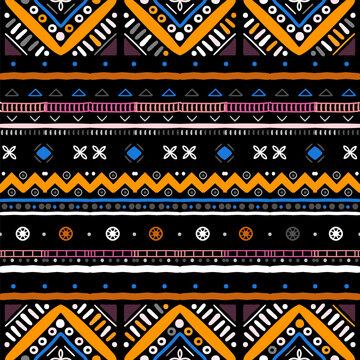 Geometry, multicolor, detailed, carpet, USA, oriental, Mayan, Asia, horizontal, stripe, border, dot, america, africa, colorful, handmade, cover, vector, retro, african, pattern, aztec, background, des