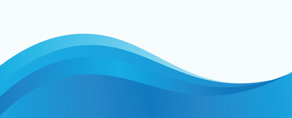 Fototapeta premium Modern blue background. Graphic design pattern background template with dynamic wave shapes. eps 10