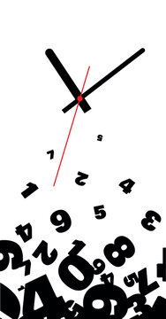 background with time