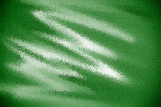 Abstract Green Frosted Glass Texture Background