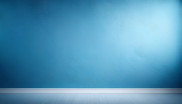 light blue studio painted backdrop canvas background on the wall and on the floor with a soft transition