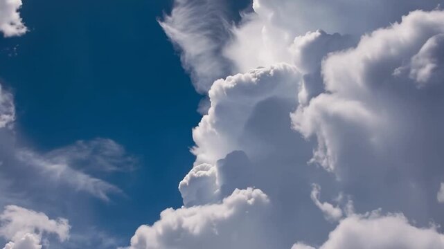 Impacts of Climate Change. El Ni&ntilde;o, the environment, rising global temperatures. Pollution and devastating storms featuring tornadoes and strong winds. Uncontrolled weather. Time Lapse.
