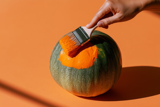 The transition from summer to fall. The change of seasons, the beginning of fall. Pumpkin. End of summer, close of summer season, change of season, beginning of fall, early fall