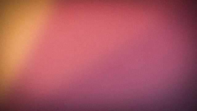 Soft gradient abstract background in pink purple and orange with grainy texture 4K resolution wallpaper