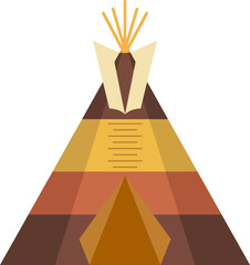 Native american tipi tent © Safwan Creatives
