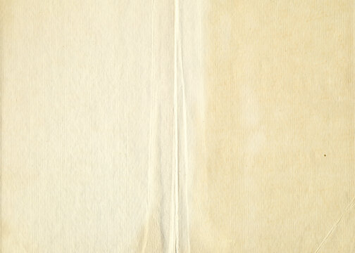 Old book page background. Natural old texture of recycle paper.	