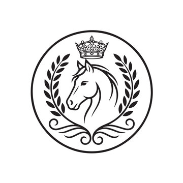 A premium luxury vector logo featuring a sleek panther head inside a bold circular badge. Clean geometric design, smooth vector outlines, symmetrical composition, well-organized layers, no jagged edge