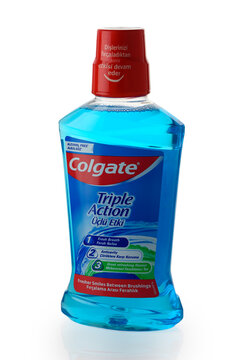 July 25, 2026, Tbilisi, Georgia Colgate Triple Action Mouthwash