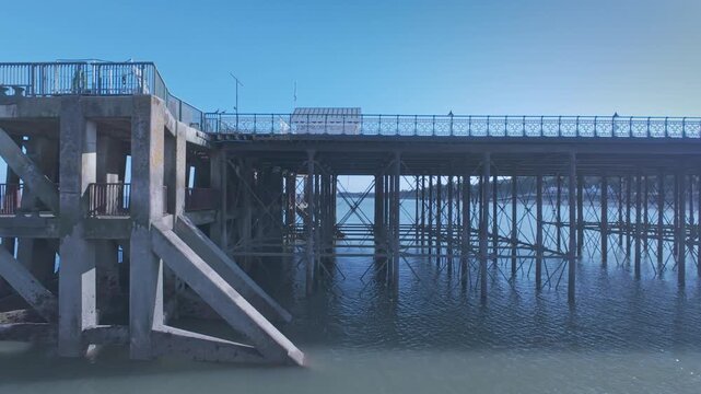 Drone Footage of Penarth Pier
