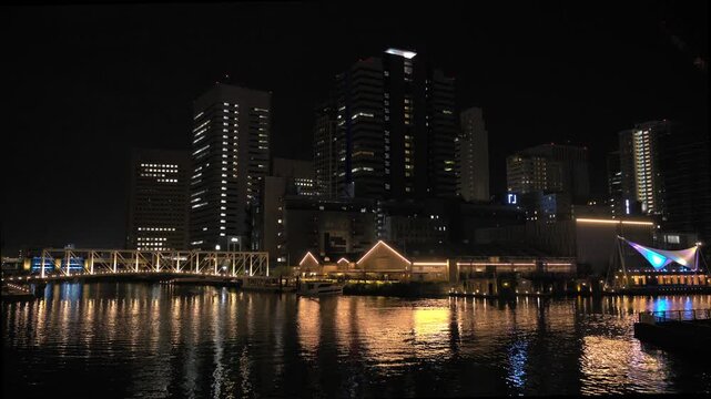 夜の天王洲アイル
