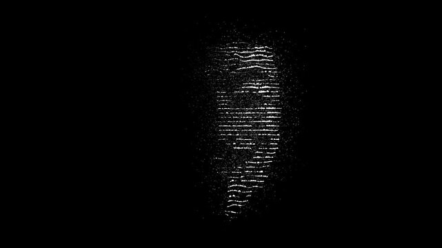 cyber security web hacking technology hacker mask data protection firewall wave animation with particle flow background wallpaper linux