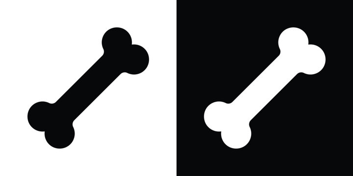 Bones icon minimal illustrations series