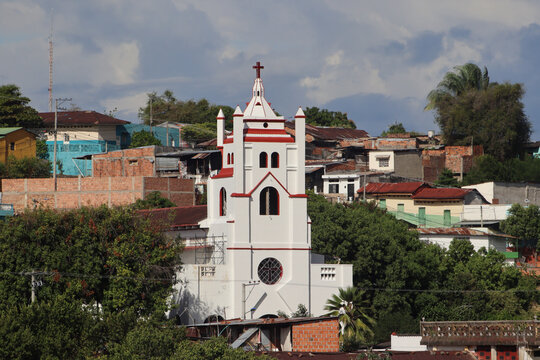 View of Girardot Cundinamarca taken from Flandes Tolima.