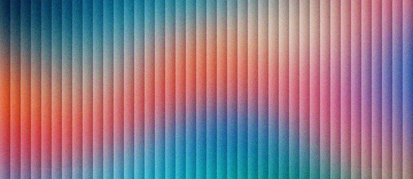 Abstract colorful vertical stripes background, vibrant gradient texture with rhythmic parallel lines. Modern geometric pattern in blue and pink hues, artistic digital wallpaper for design.