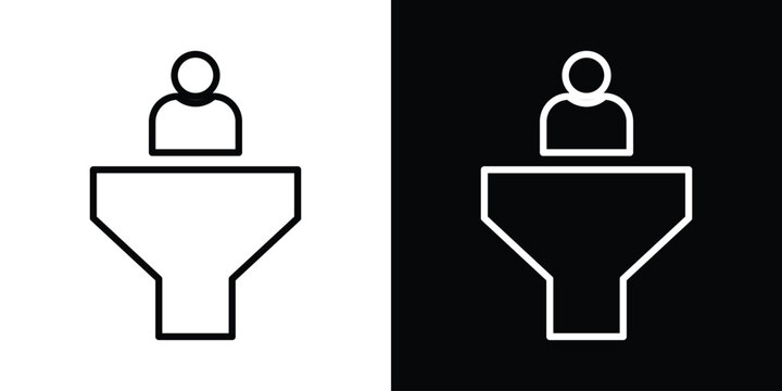 Lead conversion icon
