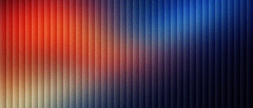 Abstract vertical line background with red and blue gradient light, textured geometric pattern with soft blur effect, modern linear backdrop for corporate presentation and digital wallpaper.