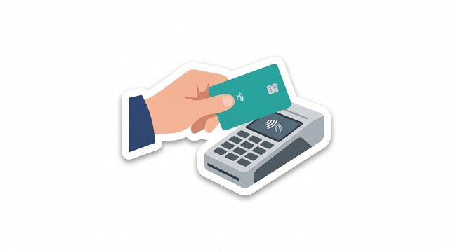 Contactless Payment with Credit Card and POS Terminal
