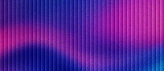 Abstract neon purple and blue vertical lines background, vibrant gradient stripe texture with wavy light patterns, modern geometric linear backdrop for digital marketing and tech wallpaper.