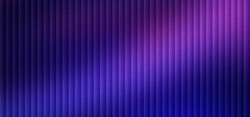 Ultraviolet corrugated metal texture with vertical ridges. Purple industrial wall background with dramatic lighting. Abstract violet metallic surface for modern tech and gaming web banners.
