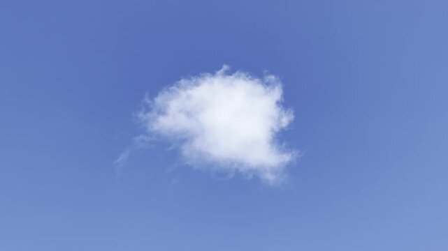 Cumulus generally refers to the puffy, white, cotton-like clouds with flat bases and rounded tops often seen on sunny days. in Waikiki, Honolulu, Oahu, Hawaii.