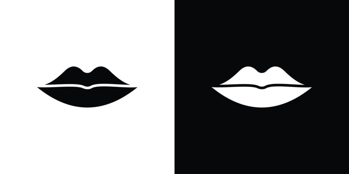 Big lips icon