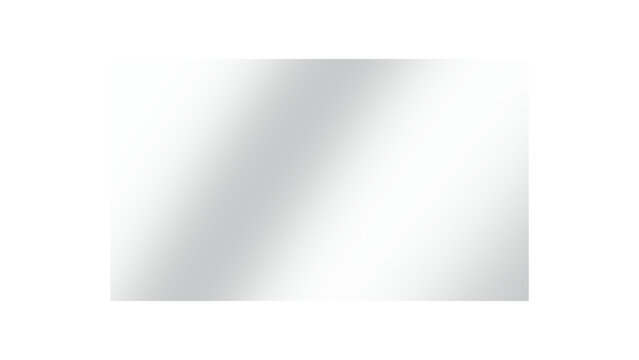 Simple semi transparent white rectangular shape on a plain transparent background tile.