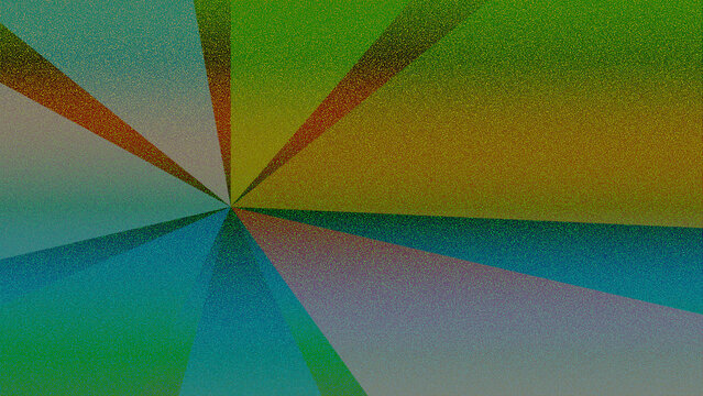 Sunlight rays shining through colorful prism on white
