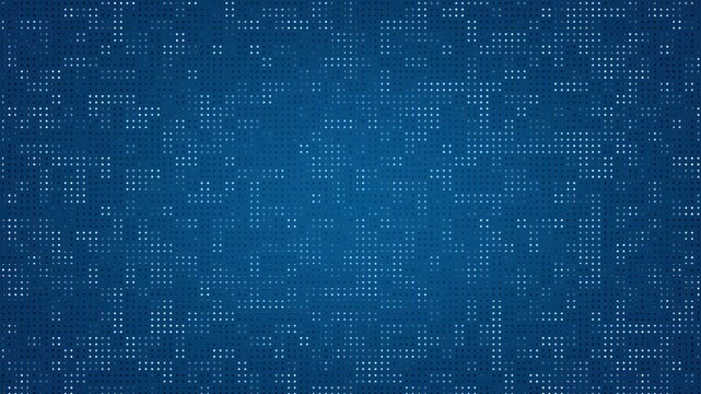 Abstract technology grid background with flowing data and shifting patterns, creating a dynamic visual for digital concepts, network, and futuristic design footage.