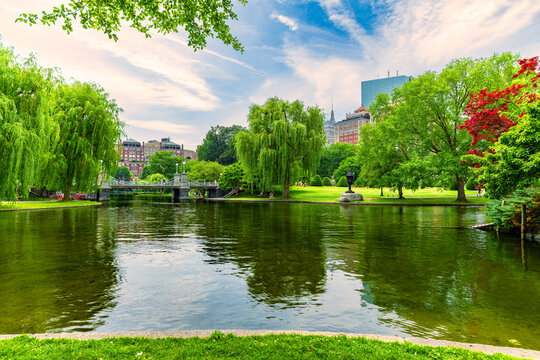 Boston Public Garden and Common, Massachusetts