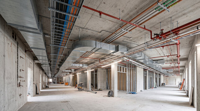underground parking lot