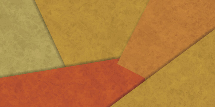 Geometric abstract background with layered colorful textured shapes