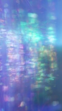 Luxury Iridescent Light Motion Background Vertical Video