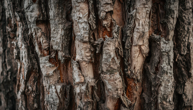 weathered tree bark