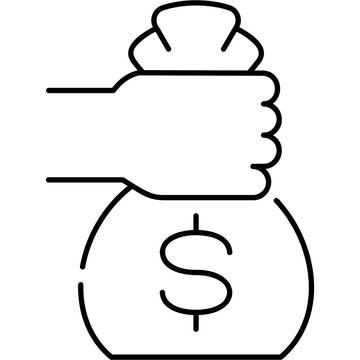 Line Art Lender Icon