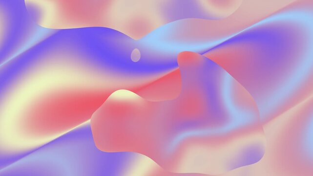 High Quality Dynamic Liquid Lava Lamp Loop, Full HD 1080p, Vibrant Purple Orange Pink Colors Fluid Texture