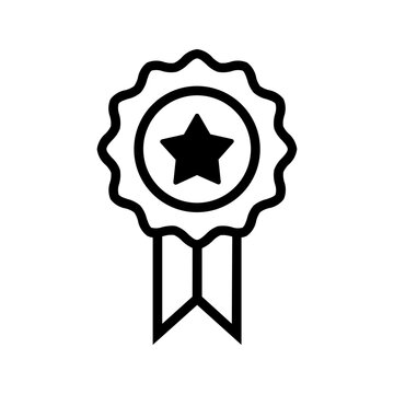 Award Ribbon Star Icon