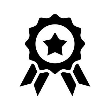 Blank Award Ribbon Icon