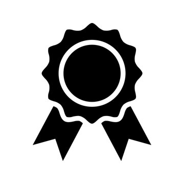 Blank Award Ribbon Icon