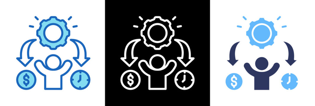 Resource Planning triplestyle icon