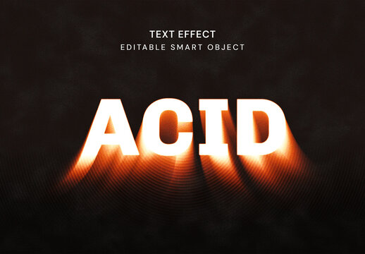 Dissolving Halftone Text Effect