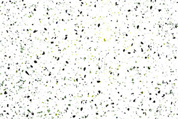 Fototapeta premium Seamless terrazzo tile texture background with terrazzo pattern green black stone fragments displays seamless fragments white decorative with ornamental