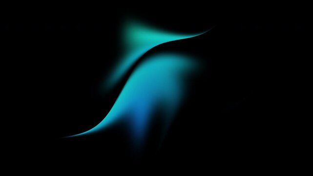 Abstract glowing fluid gradient motion background with smooth wave shape